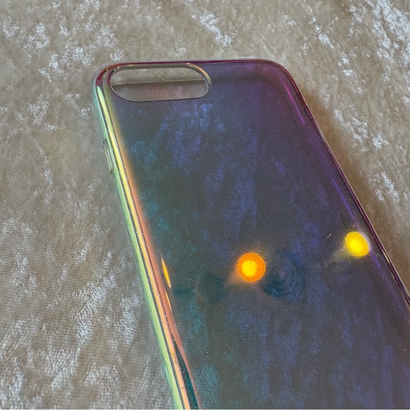Velvet Caviar Holographic Glitter Nebula Phone Case Iphone 7/8 Plus EUC Sparkle - Picture 4 of 5
